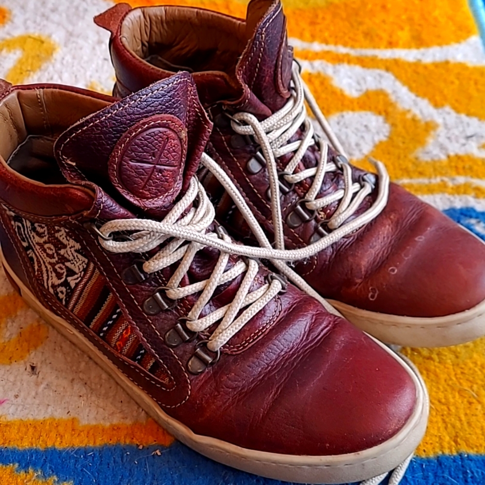 Inkkas leather high tops
